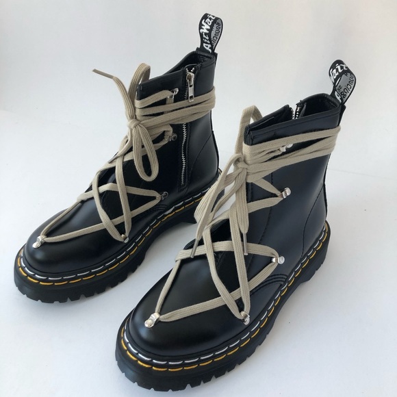 1460 bex rick owens laced ankle boots